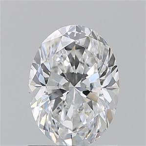 Picture of Natural Diamond 1.20 Carats, Oval with  Cut, E Color, VS2 Clarity and Certified by GIA