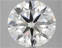 Lab Grown Diamond 6.30 Carats, Round with Ideal Cut, G Color, VS1 Clarity and Certified by IGI