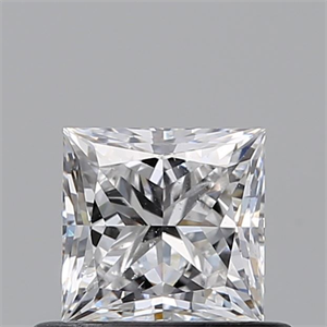 Picture of Natural Diamond 0.60 Carats, Princess with  Cut, D Color, SI1 Clarity and Certified by GIA