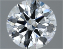 Natural Diamond 1.20 Carats, Round with Excellent Cut, F Color, SI1 Clarity and Certified by IGI