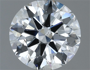 Picture of Natural Diamond 1.20 Carats, Round with Excellent Cut, F Color, SI1 Clarity and Certified by IGI
