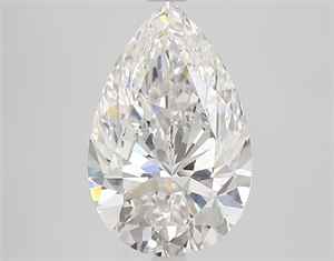 Picture of Natural Diamond 3.01 Carats, Pear with  Cut, G Color, VS2 Clarity and Certified by GIA