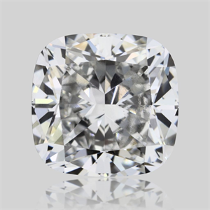 Foto Diamante Natural 0.70 quilates, Del cojín , Color F, claridad VVS2 y certificado GIA de