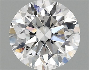 Picture of Lab Grown Diamond 1.00 Carats, Round with Excellent Cut, D Color, VS1 Clarity and Certified by IGI