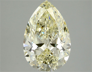 Picture of Natural Diamond 1.72 Carats, Pear with  Cut, N Color, VS1 Clarity and Certified by GIA