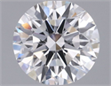 Lab Grown Diamond 1.01 Carats, Round with Ideal Cut, E Color, VVS1 Clarity and Certified by IGI
