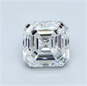 Natural Diamond 2.02 Carats, Asscher with  Cut, E Color, VVS2 Clarity and Certified by GIA