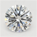 Del inventario de diamantes de laboratorio, 1.02 quilates, Redondo , Color D, claridad VVS2 y certificado IGI