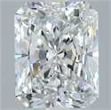Natural Diamond 3.01 Carats, Radiant with  Cut, D Color, VS1 Clarity and Certified by GIA