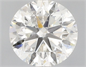Natural Diamond 0.91 Carats, Round with Very Good Cut, H Color, I1 Clarity and Certified by GIA