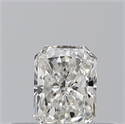 Natural Diamond 0.23 Carats, Radiant with  Cut, H Color, VVS1 Clarity and Certified by GIA