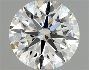 Foto Diamante Natural 0.45 quilates, Redondo , Color G, claridad VVS1 y certificado GIA de