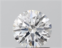 Lab Grown Diamond 1.08 Carats, Round with Ideal Cut, D Color, VS1 Clarity and Certified by IGI
