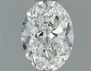 Picture of Natural Diamond 0.70 Carats, Oval with  Cut, I Color, VVS2 Clarity and Certified by IGI