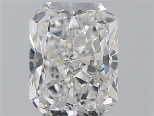 Foto Diamante Natural 4.01 quilates, Radiante , Color E, claridad SI1 y certificado GIA de