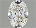 Natural Diamond 1.01 Carats, Oval with  Cut, E Color, VVS2 Clarity and Certified by GIA