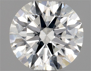 Picture of Natural Diamond 0.40 Carats, Round with Excellent Cut, H Color, SI1 Clarity and Certified by GIA