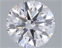 Del inventario de diamantes de laboratorio, 1.09 quilates, Redondo , Color D, claridad VVS2 y certificado IGI