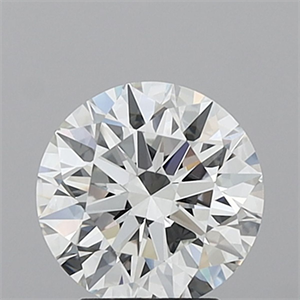 Picture of Lab Grown Diamond 3.06 Carats, Round with Ideal Cut, E Color, IF Clarity and Certified by IGI
