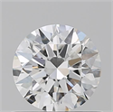 Diamante Natural 0.70 quilates, Redondo , Color F, claridad IF y certificado GIA