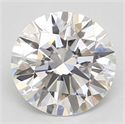Natural Diamond 0.70 Carats, Round with Excellent Cut, F Color, SI1 Clarity and Certified by GIA
