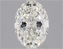 Natural Diamond 0.50 Carats, Oval with  Cut, G Color, VVS1 Clarity and Certified by IGI