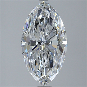 Picture of Natural Diamond 3.03 Carats, Marquise with  Cut, D Color, SI1 Clarity and Certified by GIA