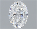 Diamante Natural 0.60 quilates, Ovalado , Color D, claridad VS1 y certificado GIA