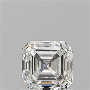 Picture of Natural Diamond 1.01 Carats, Asscher with  Cut, H Color, VS1 Clarity and Certified by GIA