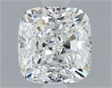 Diamante Natural 1.51 quilates, Del cojín , Color F, claridad SI1 y certificado GIA