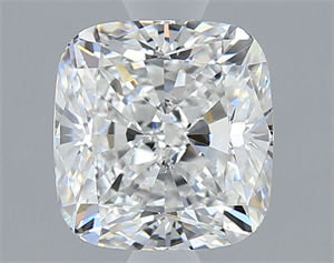 Foto Diamante Natural 1.51 quilates, Del cojín , Color F, claridad SI1 y certificado GIA de