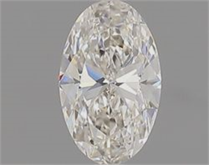 Picture of Natural Diamond 0.50 Carats, Oval with  Cut, I Color, VS2 Clarity and Certified by GIA