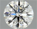 Diamante Natural 0.48 quilates, Redondo , Color H, claridad VVS1 y certificado GIA