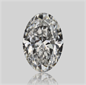 Natural Diamond 0.53 Carats, Oval with  Cut, E Color, VVS1 Clarity and Certified by GIA