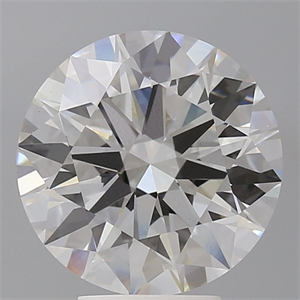 Picture of Lab Grown Diamond 5.09 Carats, Round with Ideal Cut, F Color, VS1 Clarity and Certified by IGI