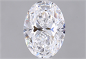 Natural Diamond 0.80 Carats, Oval with  Cut, D Color, VS2 Clarity and Certified by GIA