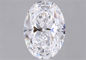 Picture of Natural Diamond 0.80 Carats, Oval with  Cut, D Color, VS2 Clarity and Certified by GIA