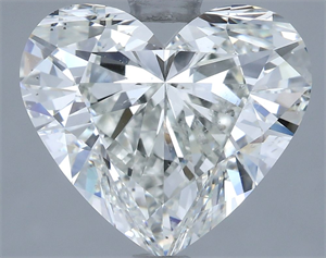 Foto Diamante Natural 3.31 quilates, Corazón , Color H, claridad SI1 y certificado IGI de