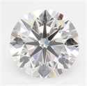 Del inventario de diamantes de laboratorio, 3.01 quilates, Redondo , Color D, claridad IF y certificado IGI