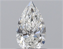Natural Diamond 0.70 Carats, Pear with  Cut, F Color, IF Clarity and Certified by GIA