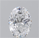 Diamante Natural 3.51 quilates, Ovalado , Color E, claridad SI2 y certificado GIA