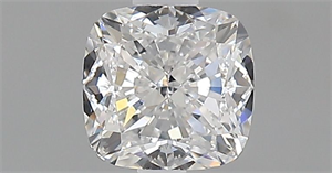 Foto Diamante Natural 0.72 quilates, Del cojín , Color D, claridad VVS1 y certificado GIA de