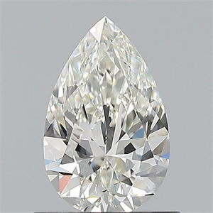 Picture of Natural Diamond 0.70 Carats, Pear with  Cut, I Color, VVS1 Clarity and Certified by GIA
