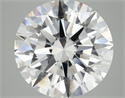 Lab Grown Diamond 7.05 Carats, Round with Excellent Cut, F Color, VS1 Clarity and Certified by IGI