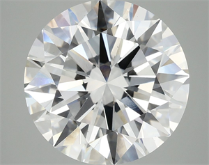 Picture of Lab Grown Diamond 7.05 Carats, Round with Excellent Cut, F Color, VS1 Clarity and Certified by IGI