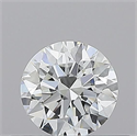 Diamante Natural 0.40 quilates, Redondo , Color F, claridad IF y certificado GIA