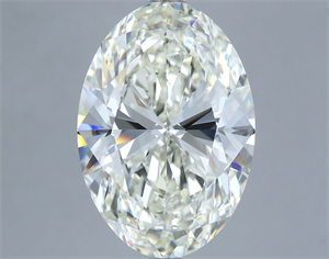Foto Diamante Natural 9.28 quilates, Ovalado , Color J, claridad VS1 y certificado IGI de