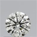 Diamante Natural 0.51 quilates, Redondo , Color J, claridad VS2 y certificado IGI