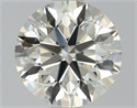 Diamante Natural 0.90 quilates, Redondo , Color K, claridad VS1 y certificado GIA