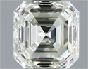 Natural Diamond 1.00 Carats, Asscher with  Cut, K Color, VS1 Clarity and Certified by IGI